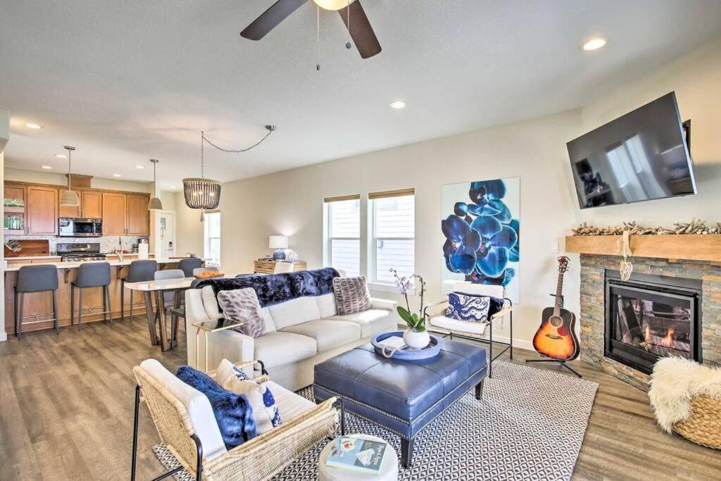 Modern Oregon Retreat W/ Deck, Hot Tub, Ocean View ديبو باي المظهر الخارجي الصورة
