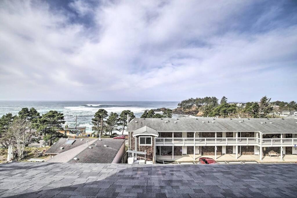 Modern Oregon Retreat W/ Deck, Hot Tub, Ocean View ديبو باي المظهر الخارجي الصورة